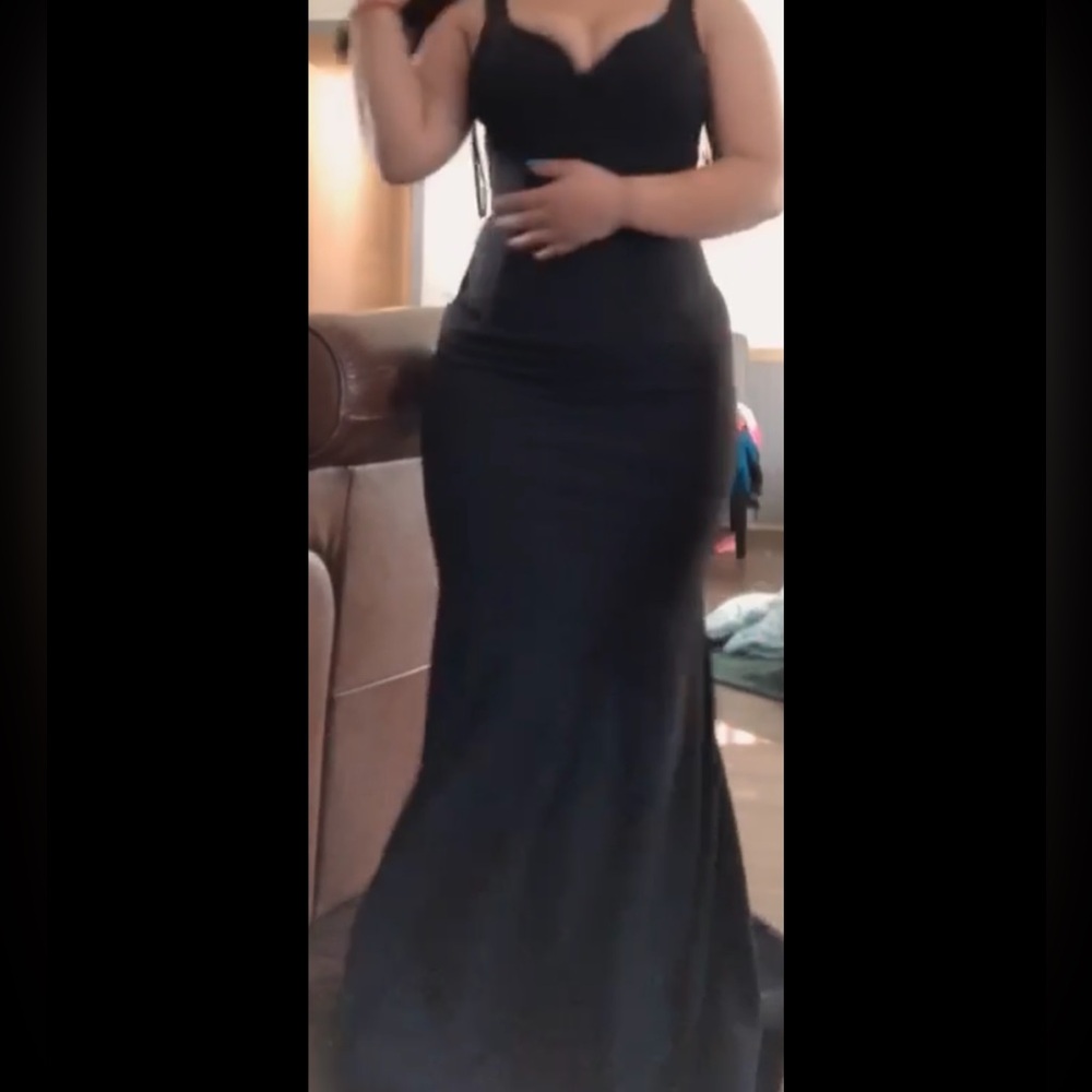 Long Black Prom Dress